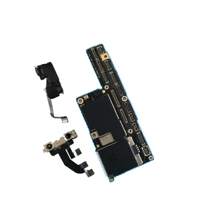 for Iphone x unlock Motherboard 256 gb with Touch ID Mainboard Logic board without face recognition ID