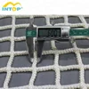 Nylon material white color knotless square netting safety net for outdoor sport