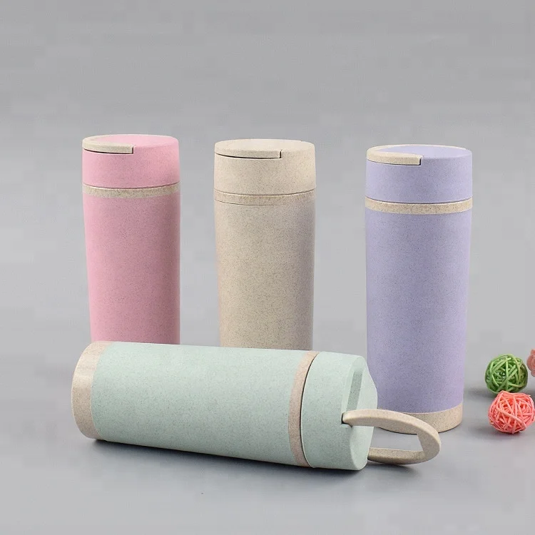 

Wheat Straw Cup gift hand office coffee made of wheat fiber safety and health plastic cups
