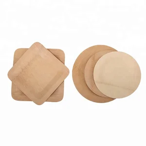 Bamboo Plates  Wooden Plates Disposable wooden plates cutlery