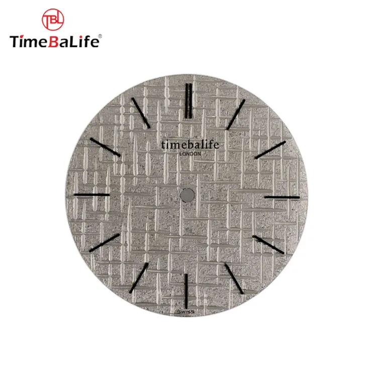 

China Factory Vintage Silver Watch Dial Making, Custom Wrist Watch Dial Parts