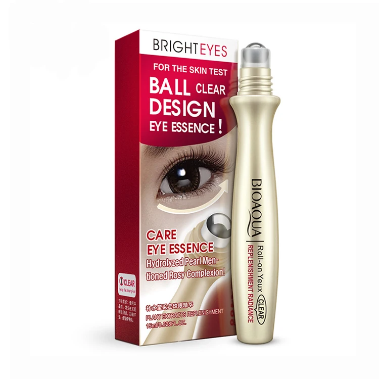 

BIOAQUA Hydrating vivid roll-on eye essence anti wrinkle anti aging dark circle remover
