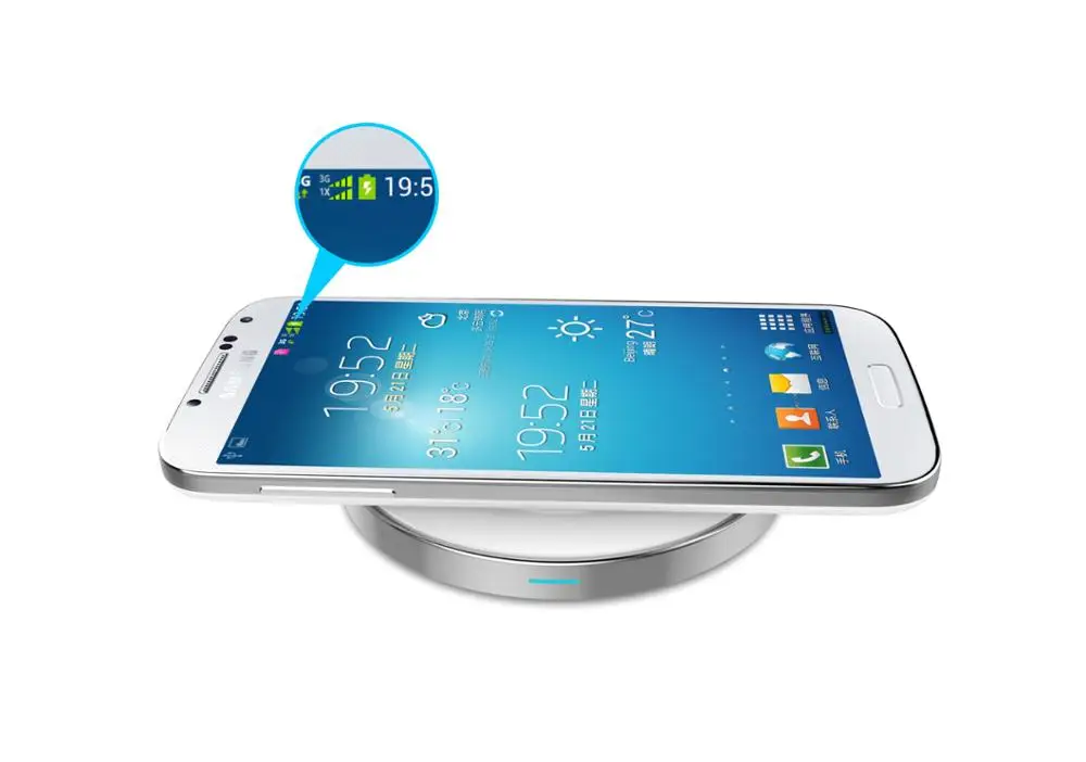 Noosy Universal Qi fast Wireless Charger for Iphone