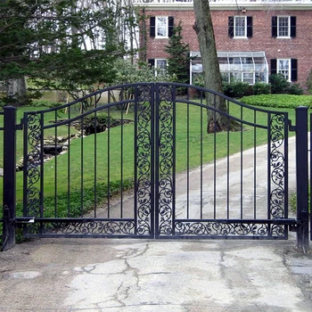 Modern House Wrought Iron Main Gates Designs Simple Gate Design Buy Modern Iron Main Gate Designs Simple Garden Grill Entrance Gate Villa Wrought