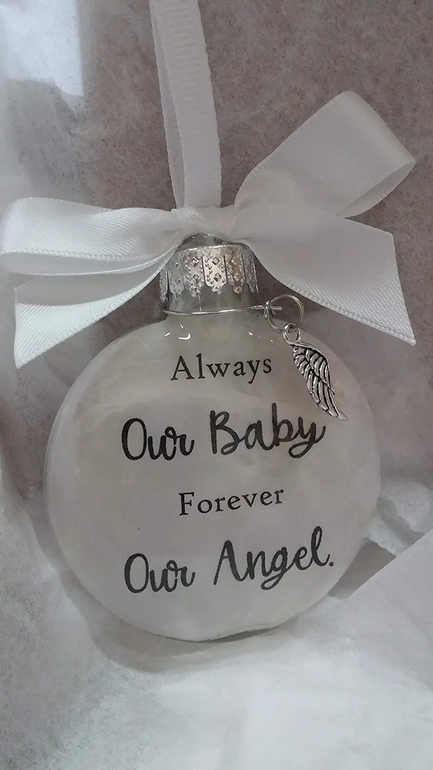 angel baby christmas ornament