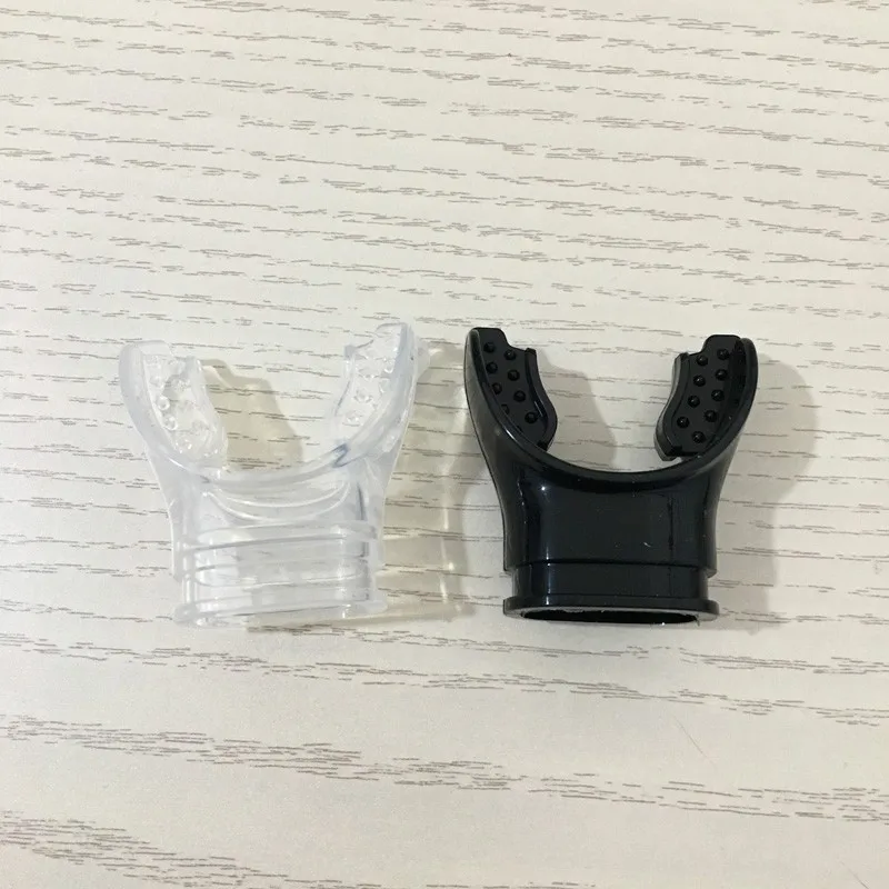 Silicone Transparent Clear Underwater Scuba Diving Mouthpiece For