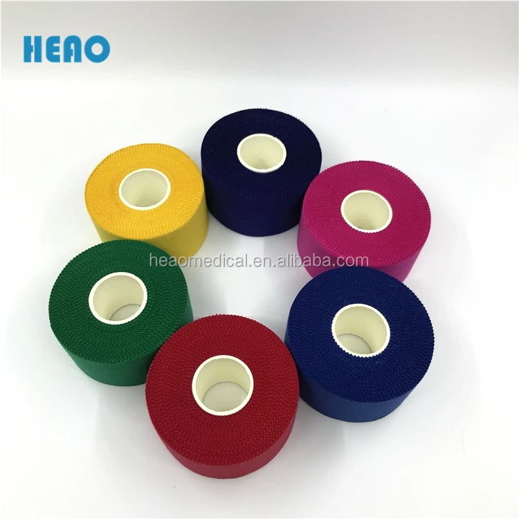 Colored Cotton Breathable Sports Athletic Tape Waterproof Hand Guard