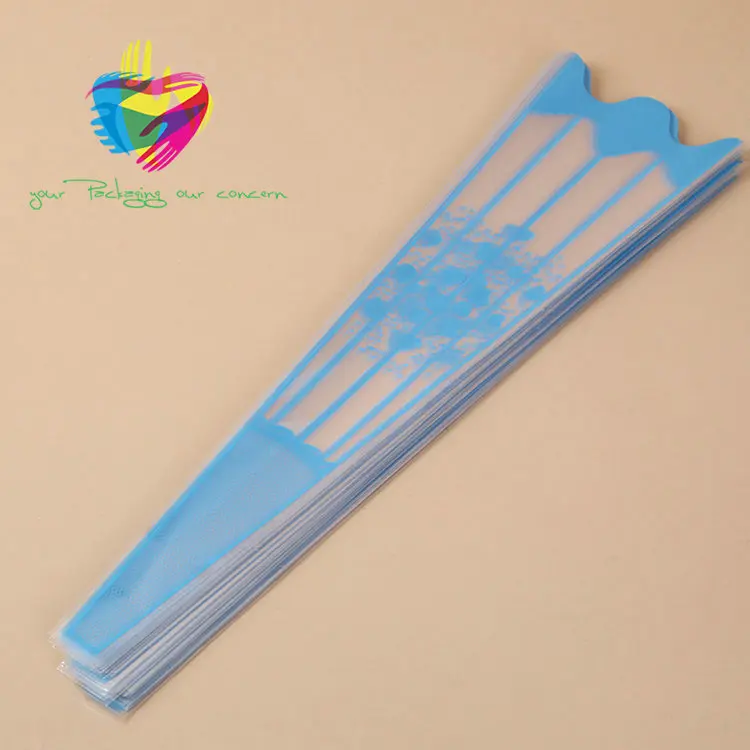 
Yiwu color imprineted color high transparence clear flower sleeve 