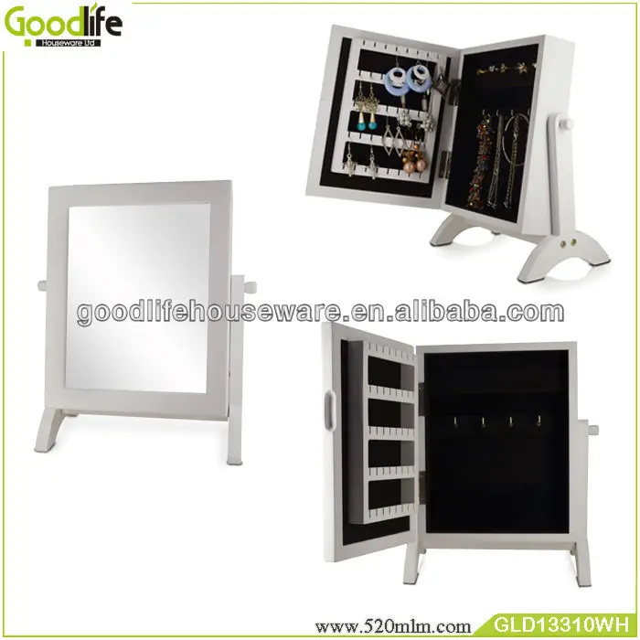 Goodlife Top Selling Mini Makeup Dresser Vanity Mirrors Jewelry