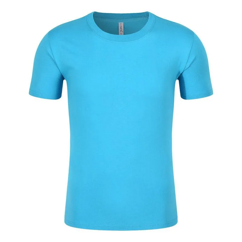 

2021 sample order accept Cool Summer custom printing 100% American Cotton T shirt men