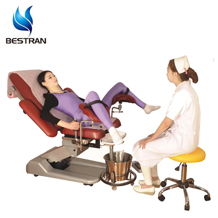 Bt Gc009 Medical Electric Gynecological Exam Bed Gynaecological Examination Couch Colposcopy 9051