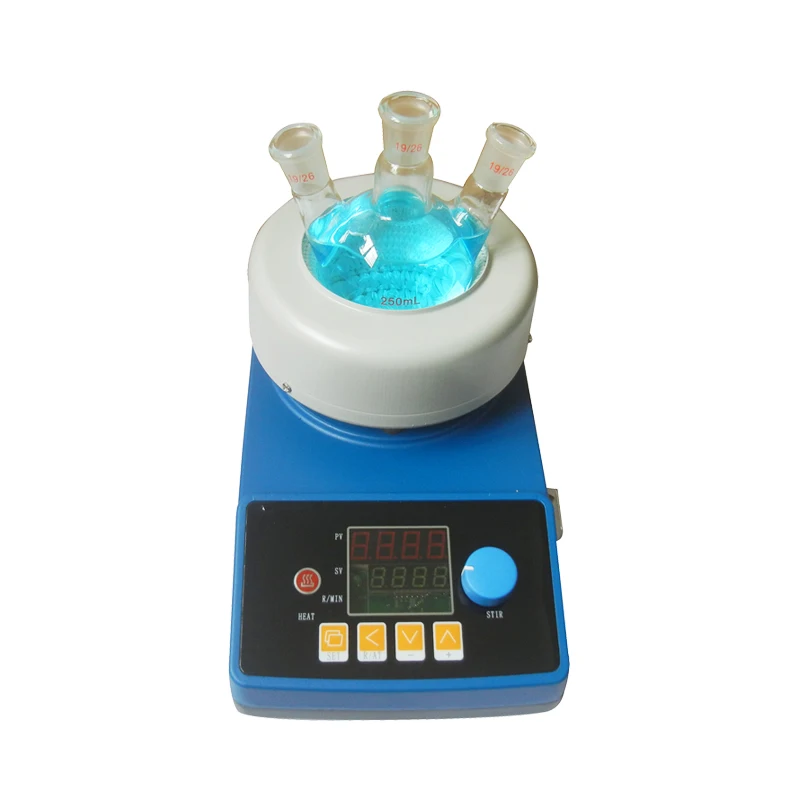 

lab temperature controller heating mantle with magnetic stirrer