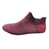 New fashionable running shoes flyknits fabric sock shoe uppers