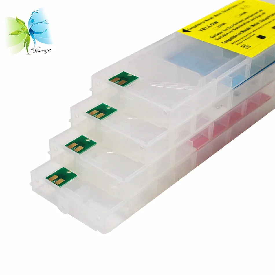 Lot De 8 Cartouches D'encre Compatibles Roland Eco-Sol MAX 3 - 440 Ml - Meg@color