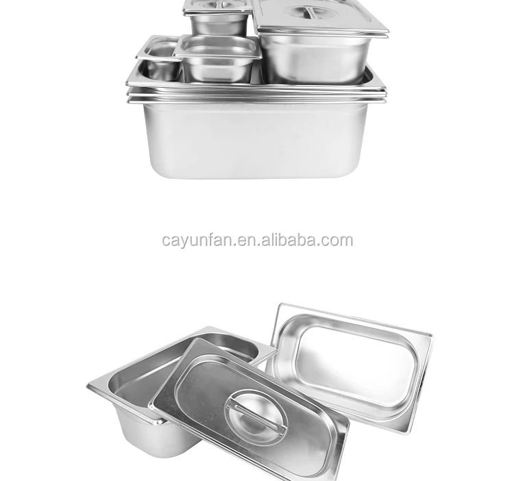 Large Capacity Hotel Pan Equipment Kitchen Gn Pan - Buy Hotel Gn Pans