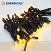 EVERMORE Outdoor Christmas Rubber Cable LED String Lights