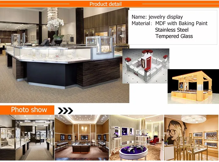 High End Jewelry Display / Jewellery Showroom Design / Jewelry