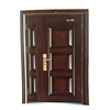 american church design decorative double swing moroccan steel bullet proof security front door