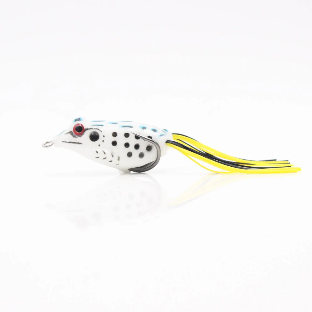 

105mm 10g Manufacture directly sale high quality Colors frog plastic fishing lure bait, Various colors