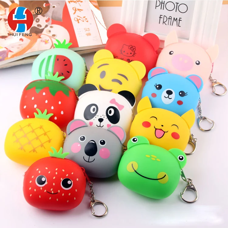 

Wholesale OEM Manufacturer Customized Water Proof Silicone Coins Bag Key Case