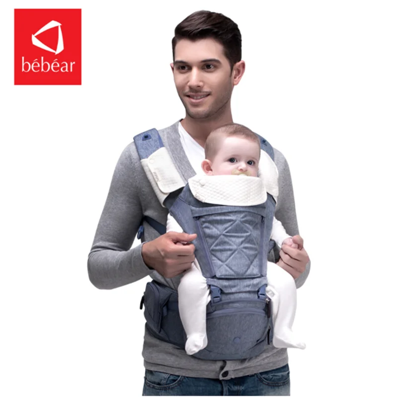 2020 Amazon Hot selling Lightweight Ergonomic 100% Cotton Wearing Bebear Baby carrier Nursing Carry Sling Wrap