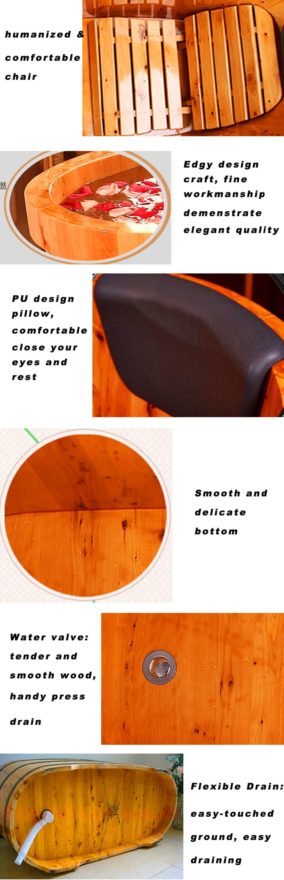 Wood Soaking Tub For Sale,Cedar Spa Tub Buy Wood Soaking Tub,Wooden Vats,Wood Bathtub Barrel