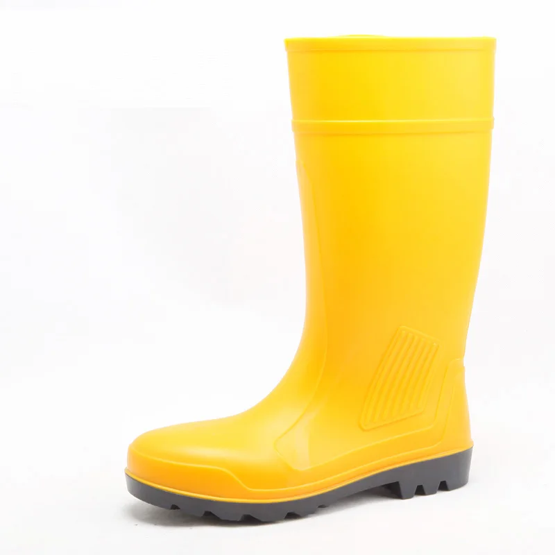 Pvc Boot Gumboots Safety Work Rain Boots Protective Shoes For ...
