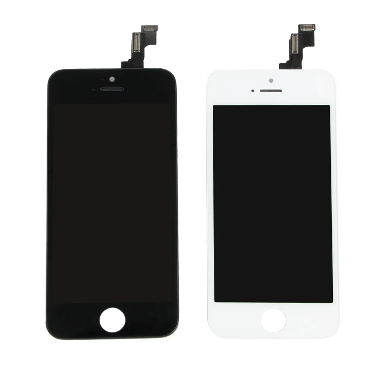 

Replacement lcd screen display with touch screen for iphone 5s, White/black/other