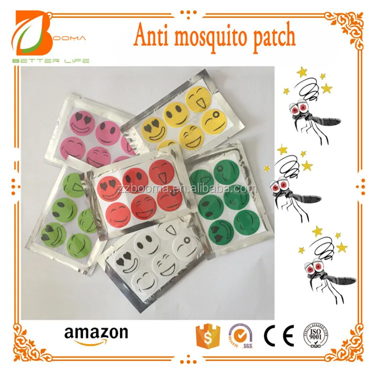 60 Patches / Lot Deet Free Mosquito Repellent Patch For Baby,Anti