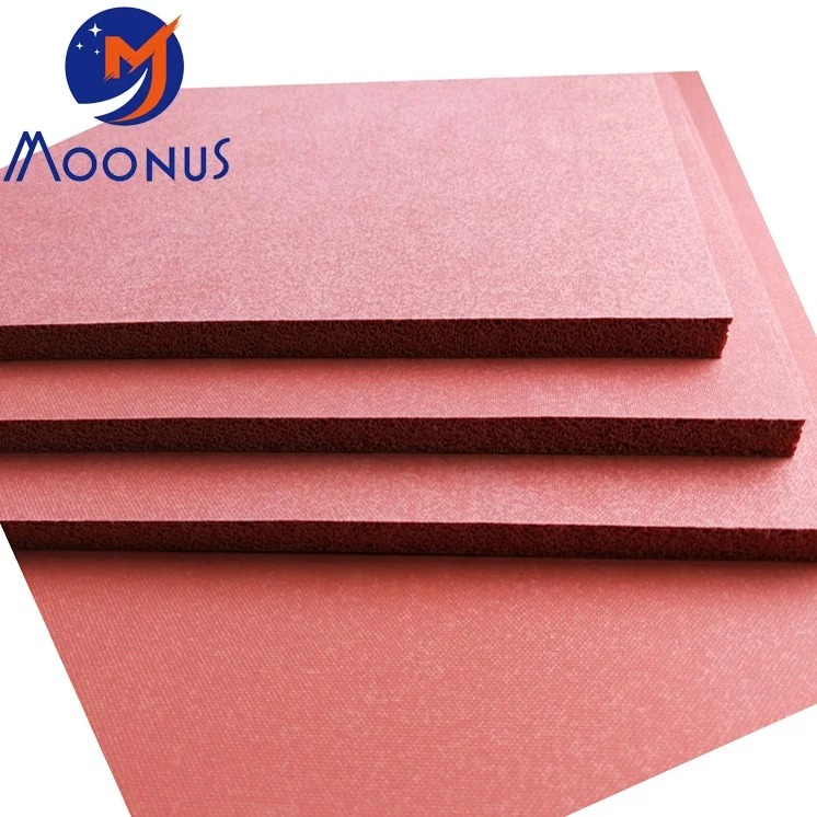 
Heat resistant high temp silicone rubber for ironing tables 