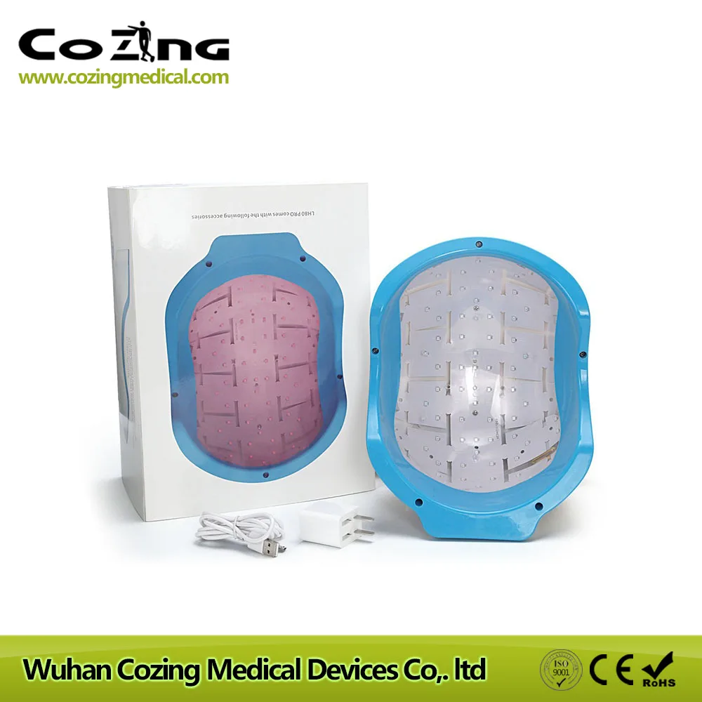 Portable LED 80 diodes Hair Hat for Grow Hair Hair Loss Treatment New Baldness Treatment