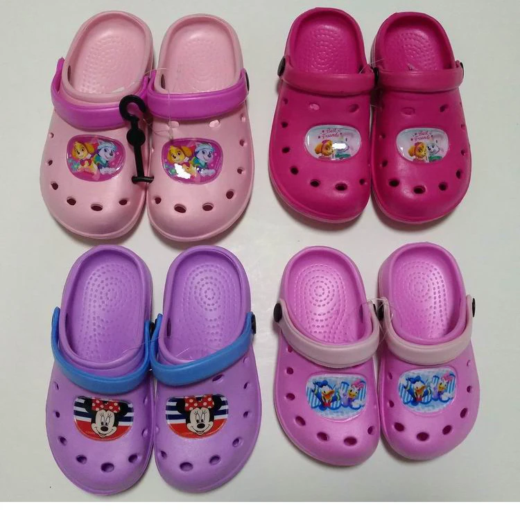 
rejected order clearance stocks lots kids clogs for children 