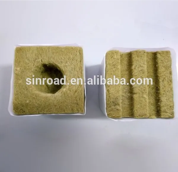 
Agricultural Rock Wool Hydroponic Cube 