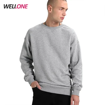 plain gray crewneck sweatshirt