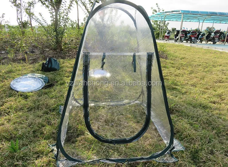 plastic tent personal pop up tent