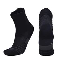 

New Top Quality Men Cycling Socks Professional Thickened Interior Compression Socks Towel Bottom Outdoor Basketball Sports Socks