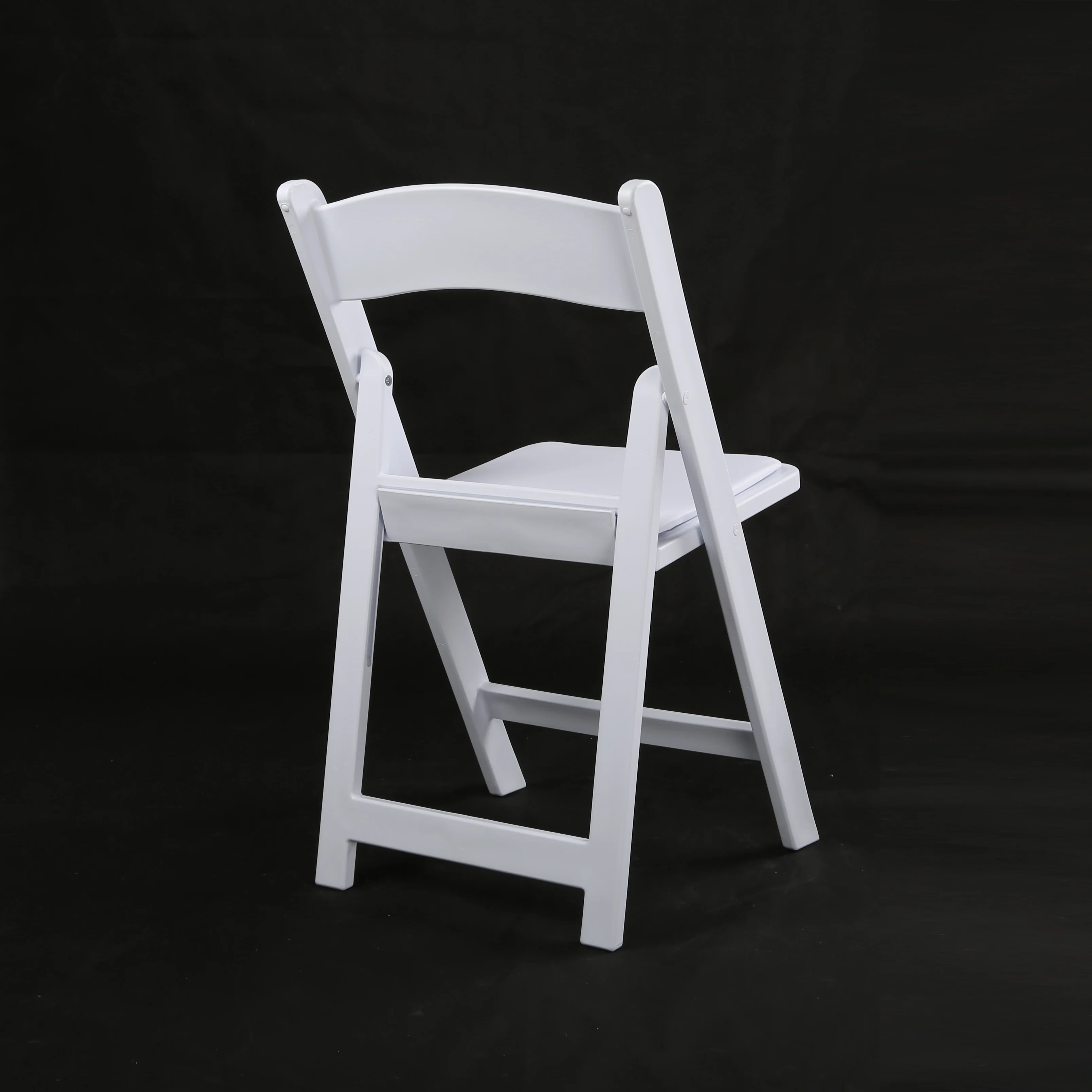 中国工厂户外家具缓冲折叠塑料椅