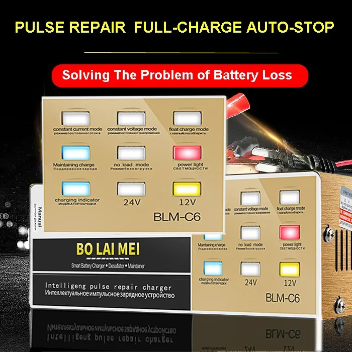 12v24v 10a Full Function Manual And Automatic Switch Battery Charger