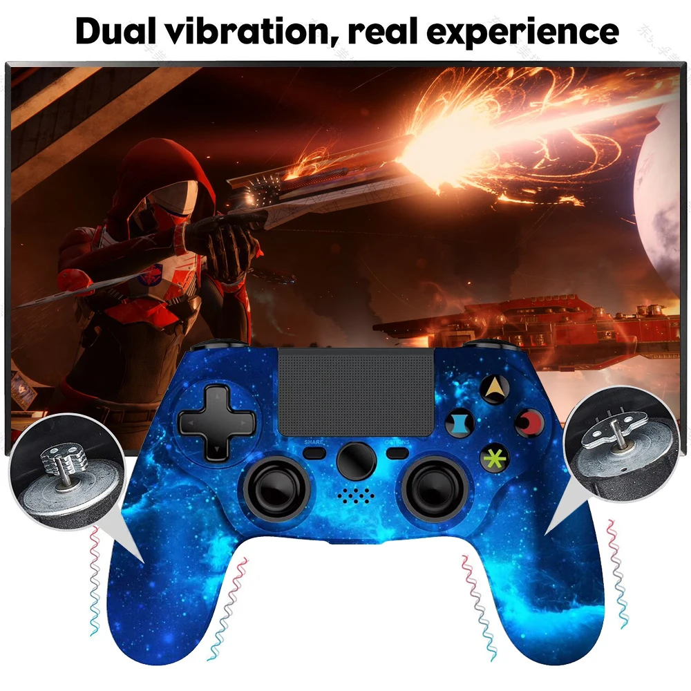 2.0 Version Wireless Controller for PlayStation 4 with LED Light  for Sony