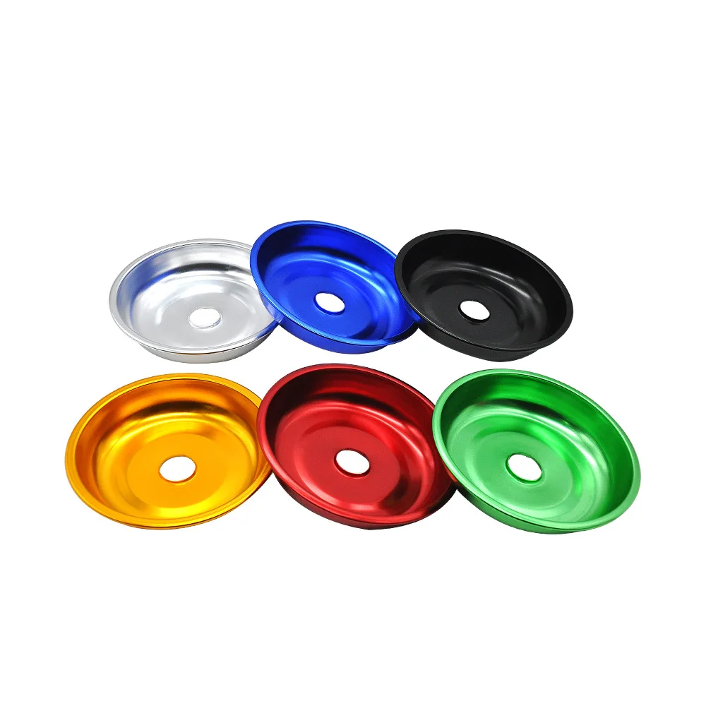 

custom colorful aluminum Hookah accessories charcoal Plate, Different colors
