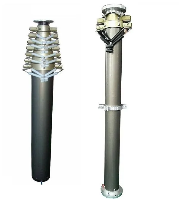 25 Metre Heavy Duty Telescopic Guyed Mast For Antennas Sensors Optronic