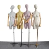 New design colorful fabric covered linen body forms female dress form on stand mannequin with movable arms