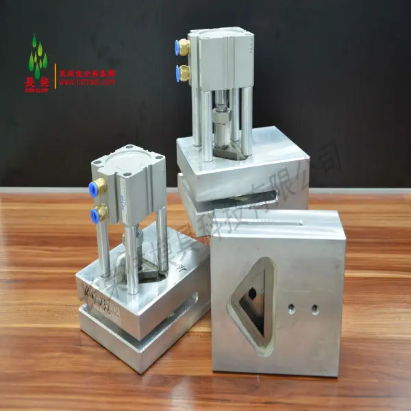 
Plastic bag Triangle hole/V cut hole punching machine 