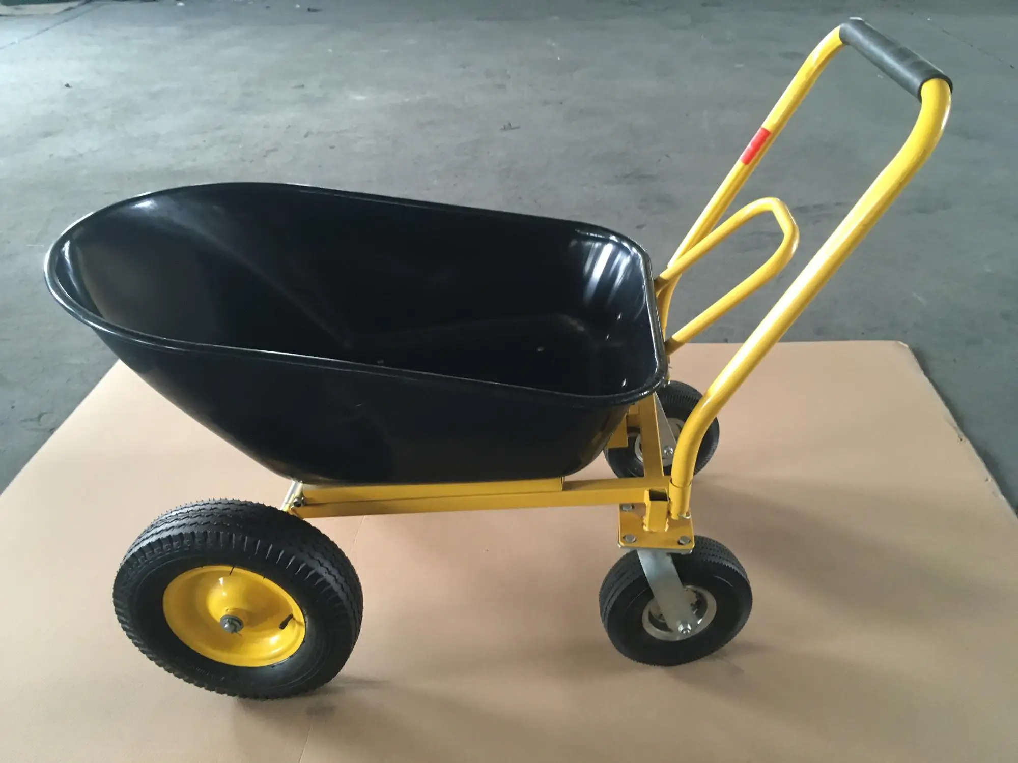 Four Wheel Garden Dump Cart Wheelbarrow Wb4800 Buy 4