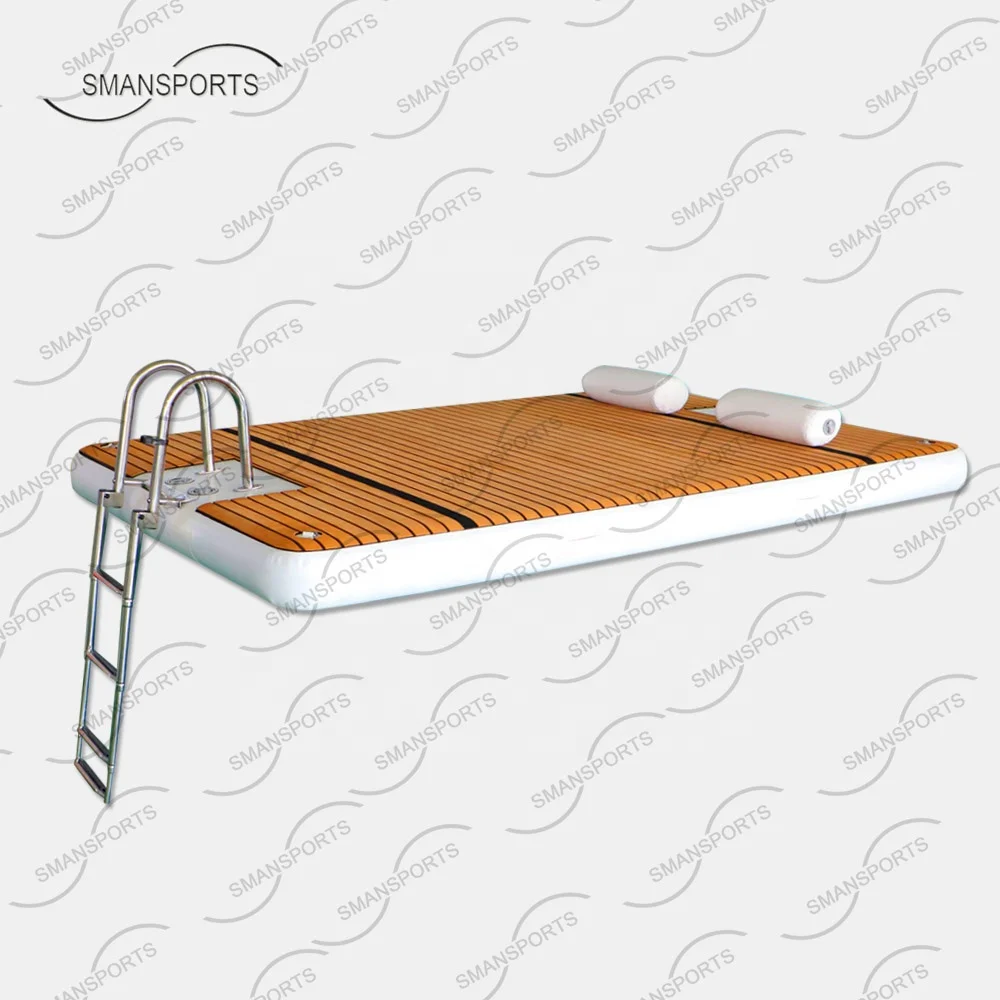 Leisure Land 322 Water Mat Diy Floating Water Mat With Stainless Ladder
