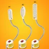 Sewing Machine Light Gooseneck Lamp Magnetic Base Switch Flexible Mounting 10 / 12/ 19 / 20 Leds