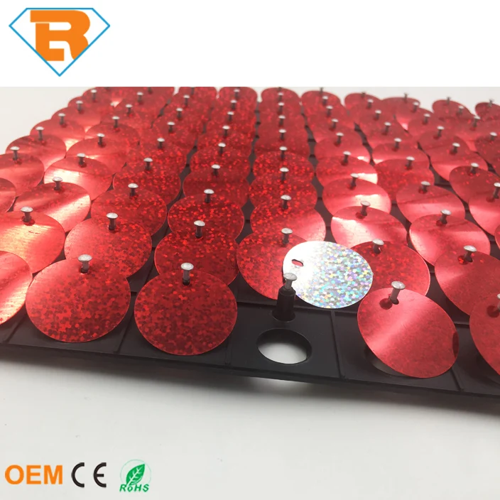 Sequin Shining Red 01