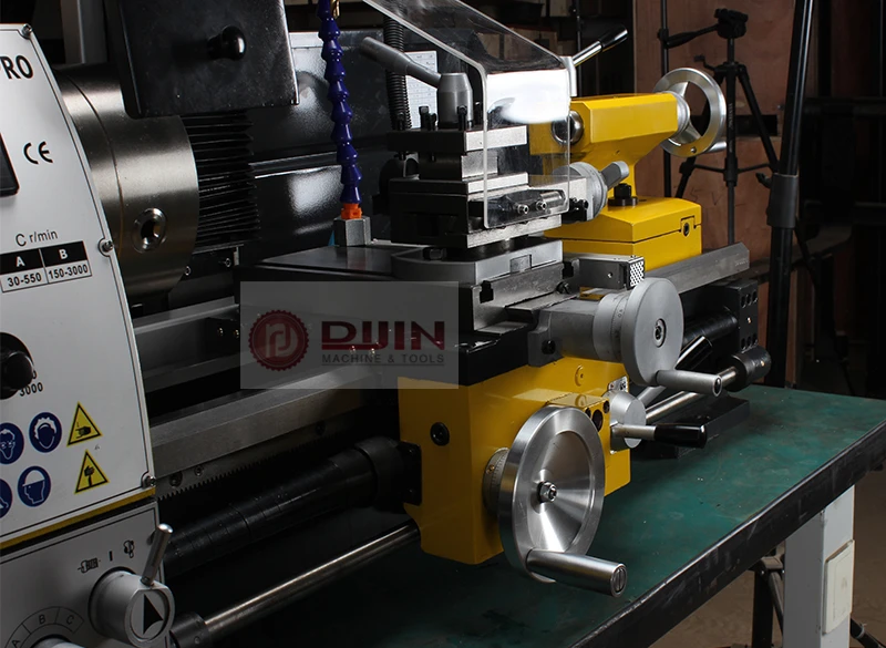 Multipurpose Mini Lathe And Milling Machine Manual Lathe Drill Mill
