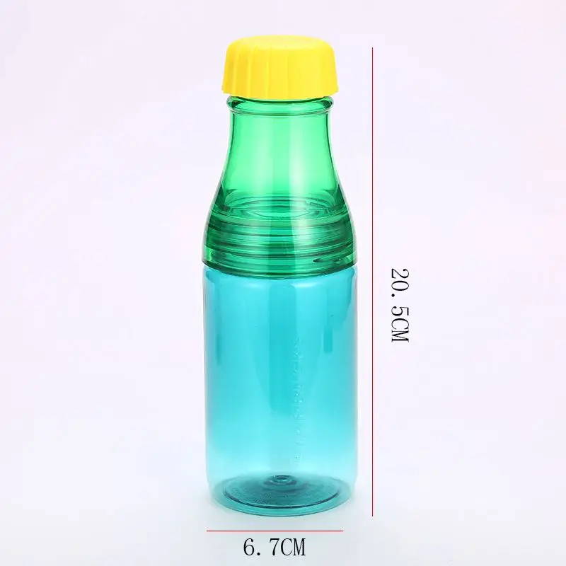 

Mikenda Z015 600ml plastic drinking bottles foldable water bottles outdoor travel portable drink shakers bottle, Customized color