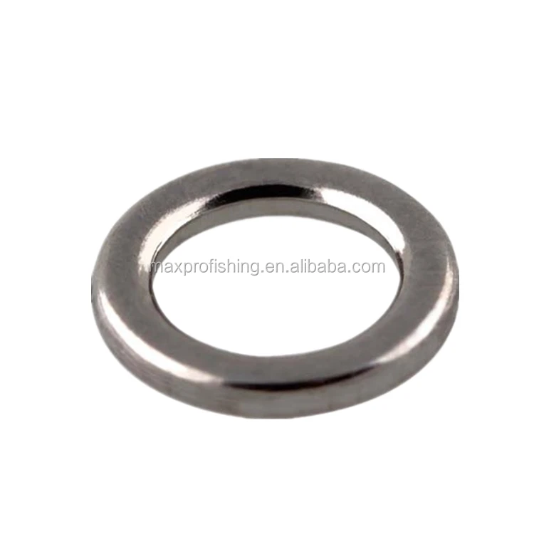 

Stainless Steel Sport Fishing Solid Ring, Silver